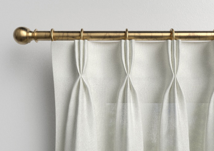 Salerno Voile, Coastal White - Made to Measure Curtains - Image 11